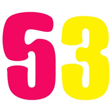 Renkli yuvarlak çizgi film serisi 1 'den 64' e