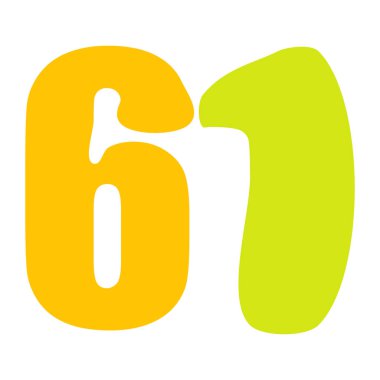 Renkli yuvarlak çizgi film serisi 1 'den 64' e