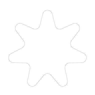 Yıldız şekli, yıldız simgesi tasarım unsuru, sembol