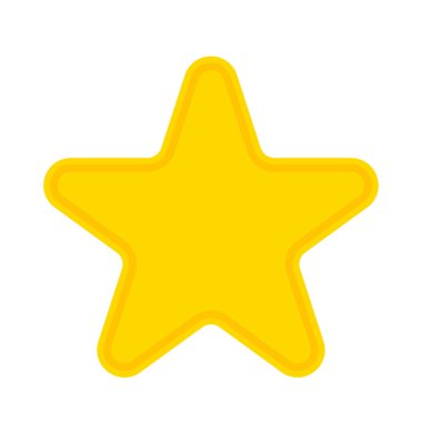 Yıldız şekli, yıldız simgesi tasarım unsuru, sembol