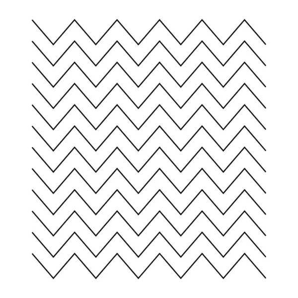 Волнистые Машущие Зигзаги Пересекающиеся Линии Абстрактный Ретро Геометрический Элемент Дизайна — стоковый вектор