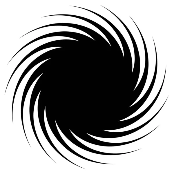 Spiral Swirl Twirl Shape Element — Archivo Imágenes Vectoriales