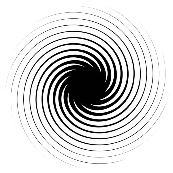 Spiral Swirl Twirl Shape Element — Image vectorielle