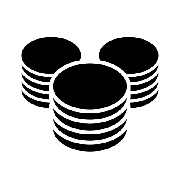 Tower Hdd Cylinder Rack Icon Mainframe Server Symbol — Archivo Imágenes Vectoriales