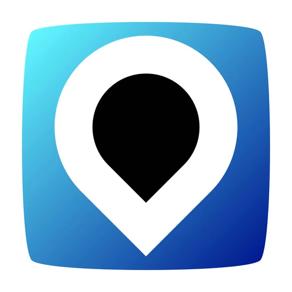 Map Marker Map Pin Location Address Icon Vector Illustration Stock — Image vectorielle