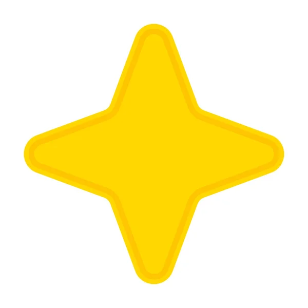 Star Shape Star Icon Design Element Symbol — ストックベクタ