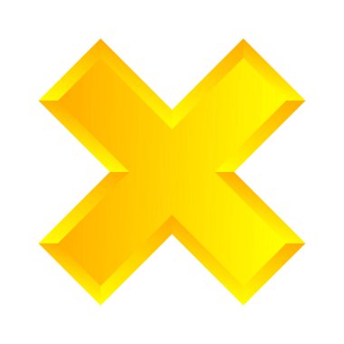 Haç işareti, kısıtlama sembolü, yasaklama, gerileme kavramları