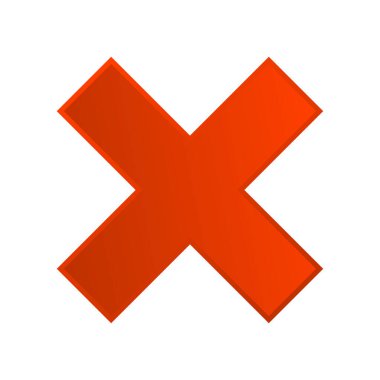 Haç işareti, kısıtlama sembolü, yasaklama, gerileme kavramları