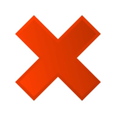 Haç işareti, kısıtlama sembolü, yasaklama, gerileme kavramları