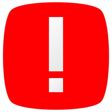 Ünlem işareti dikkat, risk, uyarı simgesi, sembol
