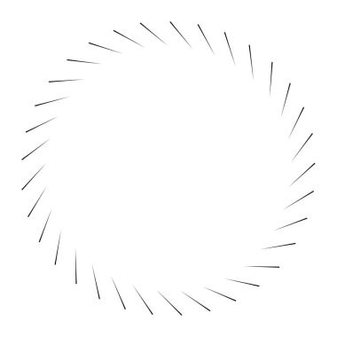 Sarmal, girdap, döner döner dairesel, patlama çizgileri yayar. Yıldız patlaması, güneş patlaması şekli elementi