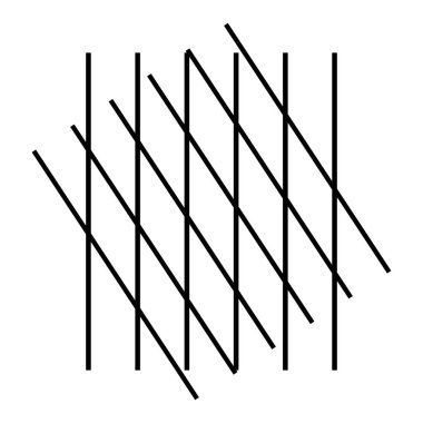 Soyut siyah-beyaz geometrik vektör çizimi. Stock vektör illüstrasyonu, klip- art grafikleri