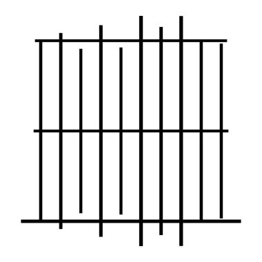 Soyut siyah-beyaz geometrik vektör çizimi. Stock vektör illüstrasyonu, klip- art grafikleri