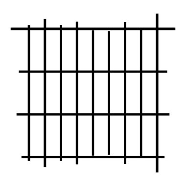 Soyut siyah-beyaz geometrik vektör çizimi. Stock vektör illüstrasyonu, klip- art grafikleri