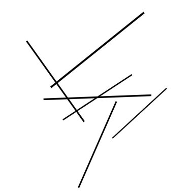 Soyut siyah-beyaz geometrik vektör çizimi. Stock vektör illüstrasyonu, klip- art grafikleri