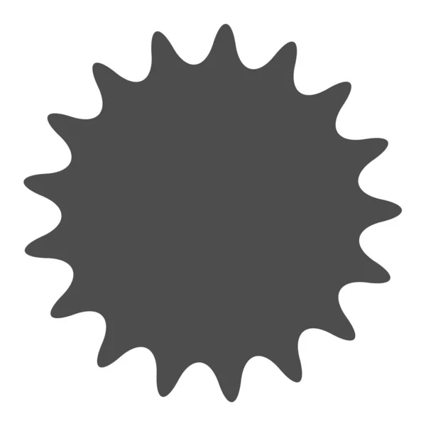 Sparkle Gleam Glitter Shape Element Starburst Sunburst Icon — Stock vektor