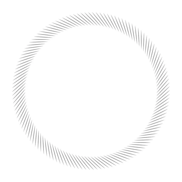 Spirale Tourbillon Tourbillon Radial Rotatif Rayonnant Lignes Rupture Éclatement Étoile — Image vectorielle