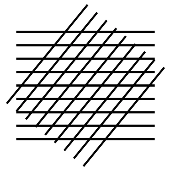 Abstraktní Černobílá Geometrická Vektorová Ilustrace Skladová Vektorová Ilustrace Klipartová Grafika — Stockový vektor