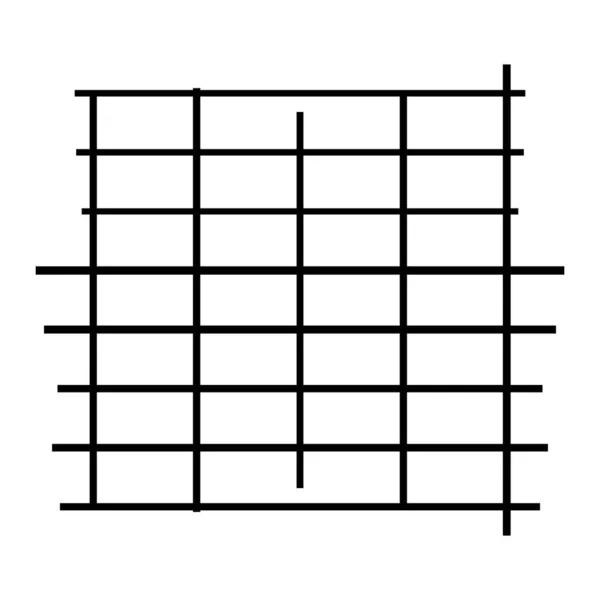 Illustrazione Astratta Del Vettore Geometrico Bianco Nero Illustrazione Vettoriale Stock — Vettoriale Stock