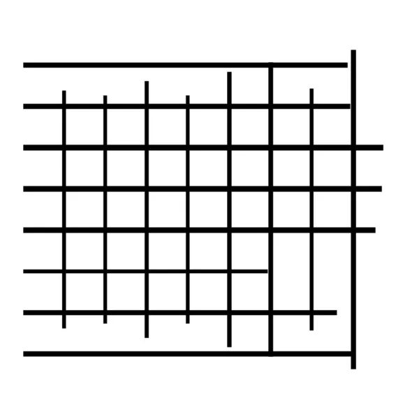 Abstrakte Geometrische Vektorillustration Schwarz Weiß Bestandsvektorillustration Clip Art Grafiken — Stockvektor