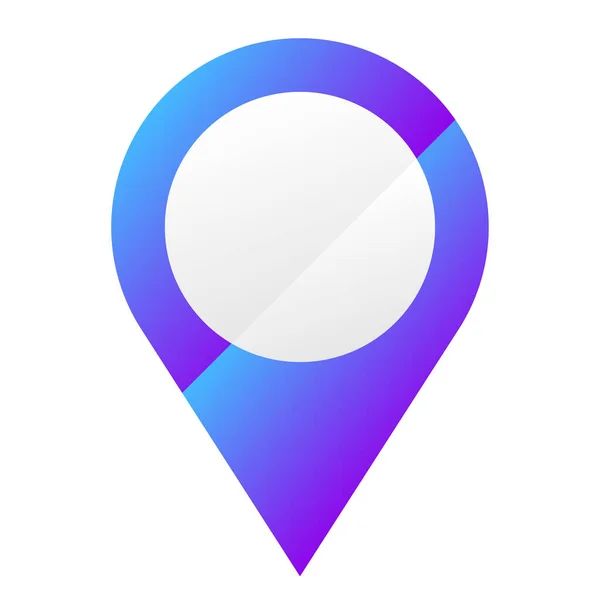 Map Marker Map Pin Icon Vector Illustration Location Address Icon — ストックベクタ