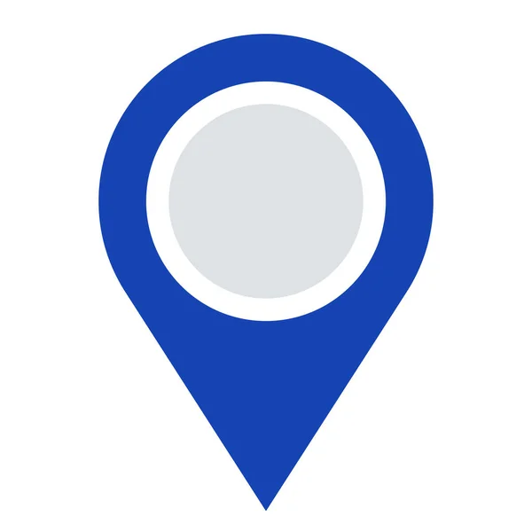 Map Marker Map Pin Icon Vector Illustration Location Address Icon — Archivo Imágenes Vectoriales