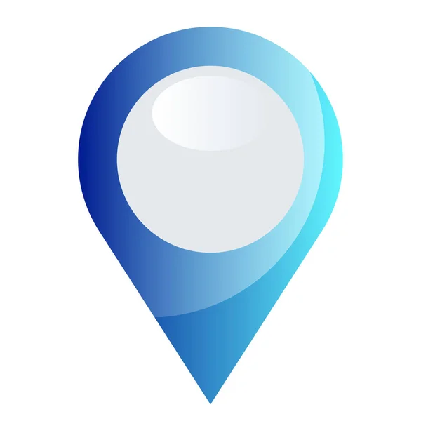 Map Marker Map Pin Icon Vector Illustration Location Address Icon — Image vectorielle