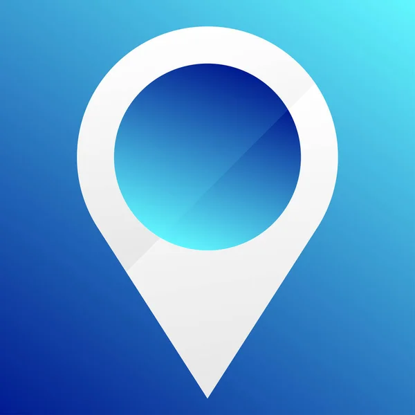 Map Marker Map Pin Icon Vector Illustration Location Address Icon — 스톡 벡터