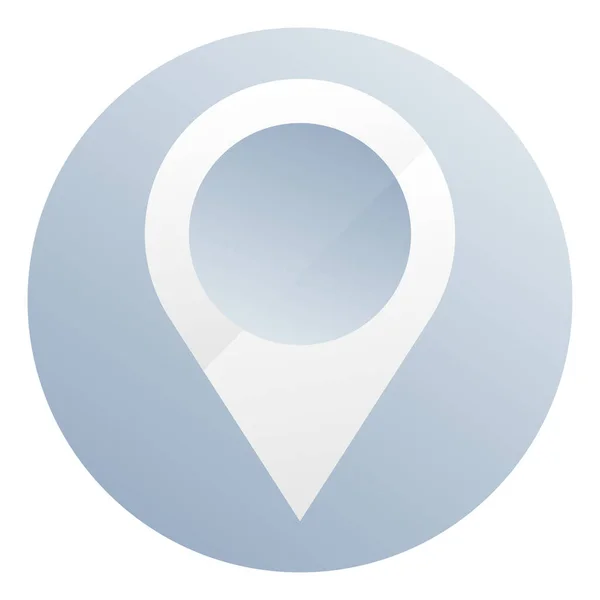 Map Marker Map Pin Icon Vector Illustration Location Address Icon — Archivo Imágenes Vectoriales