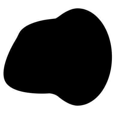 Doğal, organik taş, kaya, tahıl ve çakıl şekli