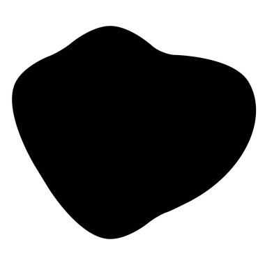 Doğal, organik taş, kaya, tahıl ve çakıl şekli