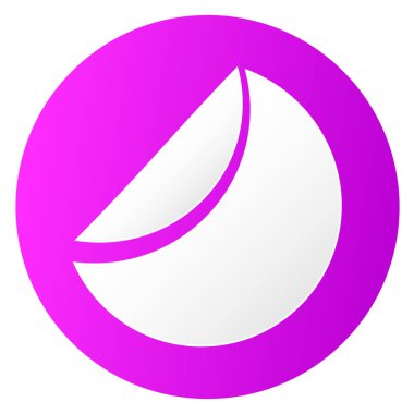 Çizgi film soyma, katlanan daire çıkartması, vignette. Fiyat etiketi ve etiket tasarım ögesi