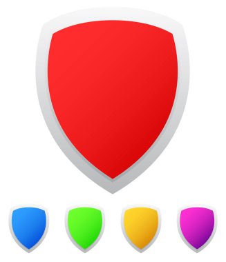 Shield, armor illustration. Protection, defense, seal icon