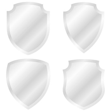 Shield, armor illustration. Protection, defense, seal icon