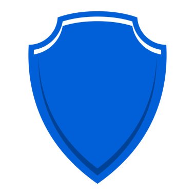 Kalkan, zırh çizimi. Koruma, savunma, mühür simgesi