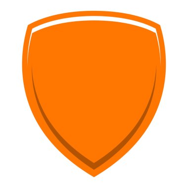 Shield, armor illustration. Protection, defense, seal icon