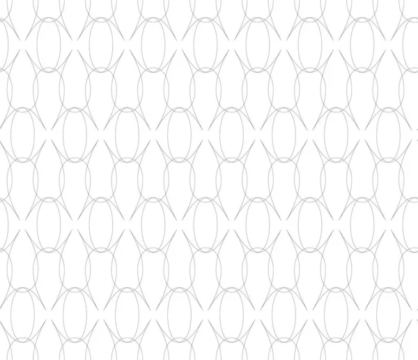 Intricate Subtle Abstract Line Outline Seamless Pattern Background Texture — ストックベクタ