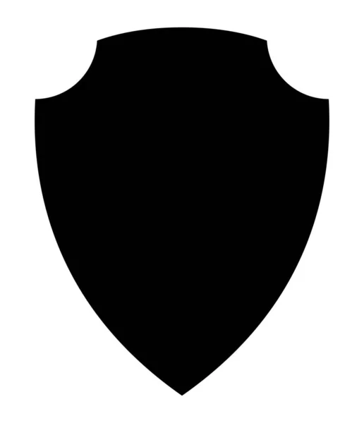 Escudo Ilustração Armadura Proteção Defesa Ícone Selo — Vetor de Stock