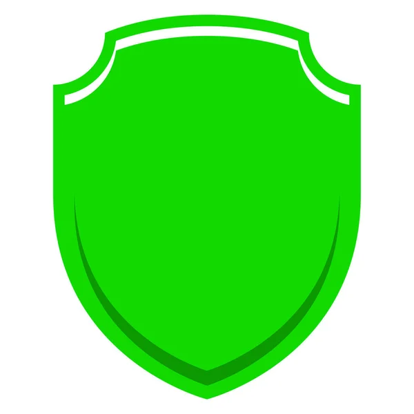 Shield Armor Illustration Protection Defense Seal Icon — Vector de stock