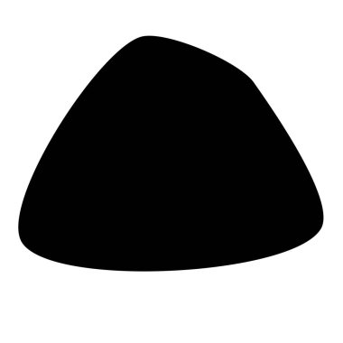 Doğal, organik taş, kaya, çakıl taşı şekli. Leke, leke, leke, leke