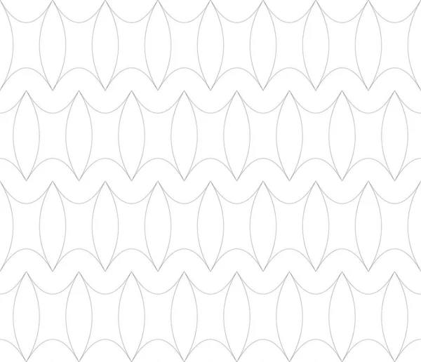 Внутрішня Тонка Абстрактна Лінія Контурний Безшовний Візерунок Текстура Тла — стоковий вектор