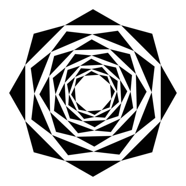 Abstract Geometric Icon Symbol Logo Shape Design Element Template Stock — Stock Vector