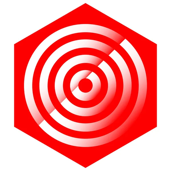 Абстрактна Геометрична Іконка Символ Форма Логотипу Елемент Дизайну Шаблону Запасів — стоковий вектор