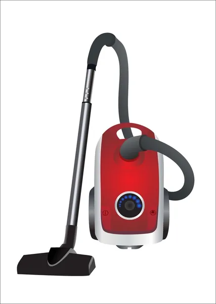 Vacuum cleaner isolated on white background — Stock Vector