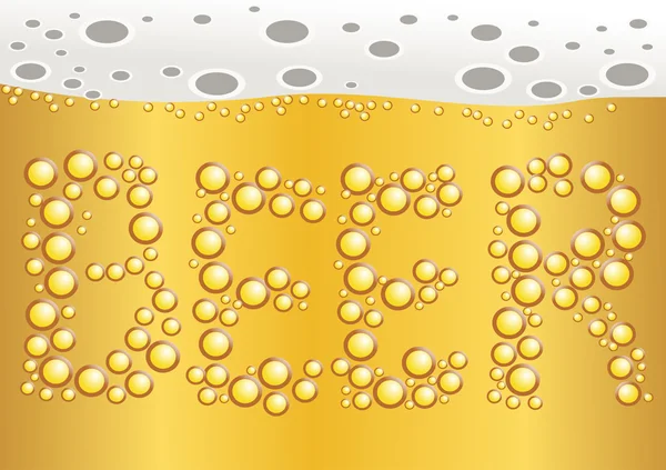 Vecteur de bière — Image vectorielle