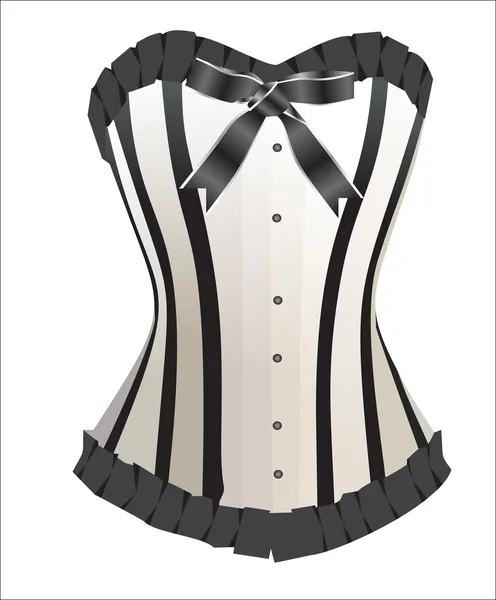 Corset, vecteur — Image vectorielle