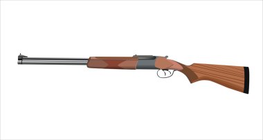 Rifle isolated clipart