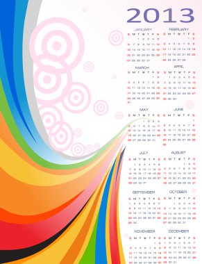 vektör takvimi 2013