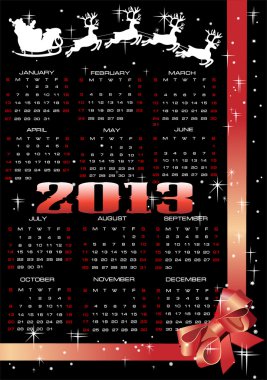 vektör takvimi 2013