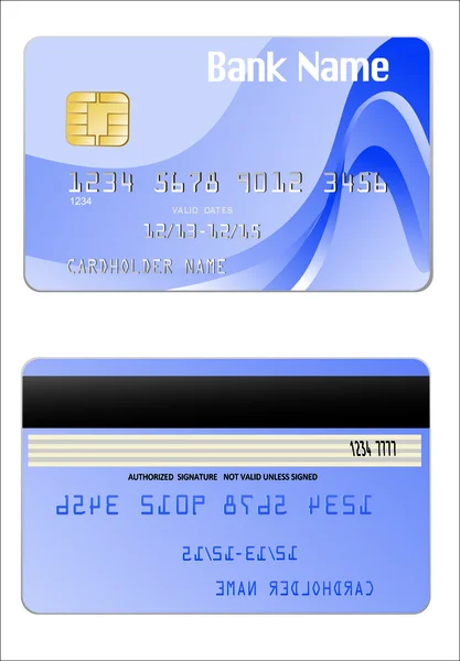 क्रेडिट कार्ड — स्टॉक वेक्टर